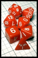 Dice : Dice - Dice Sets - Wiz Dice Red Opaque - eBay Mar 2015